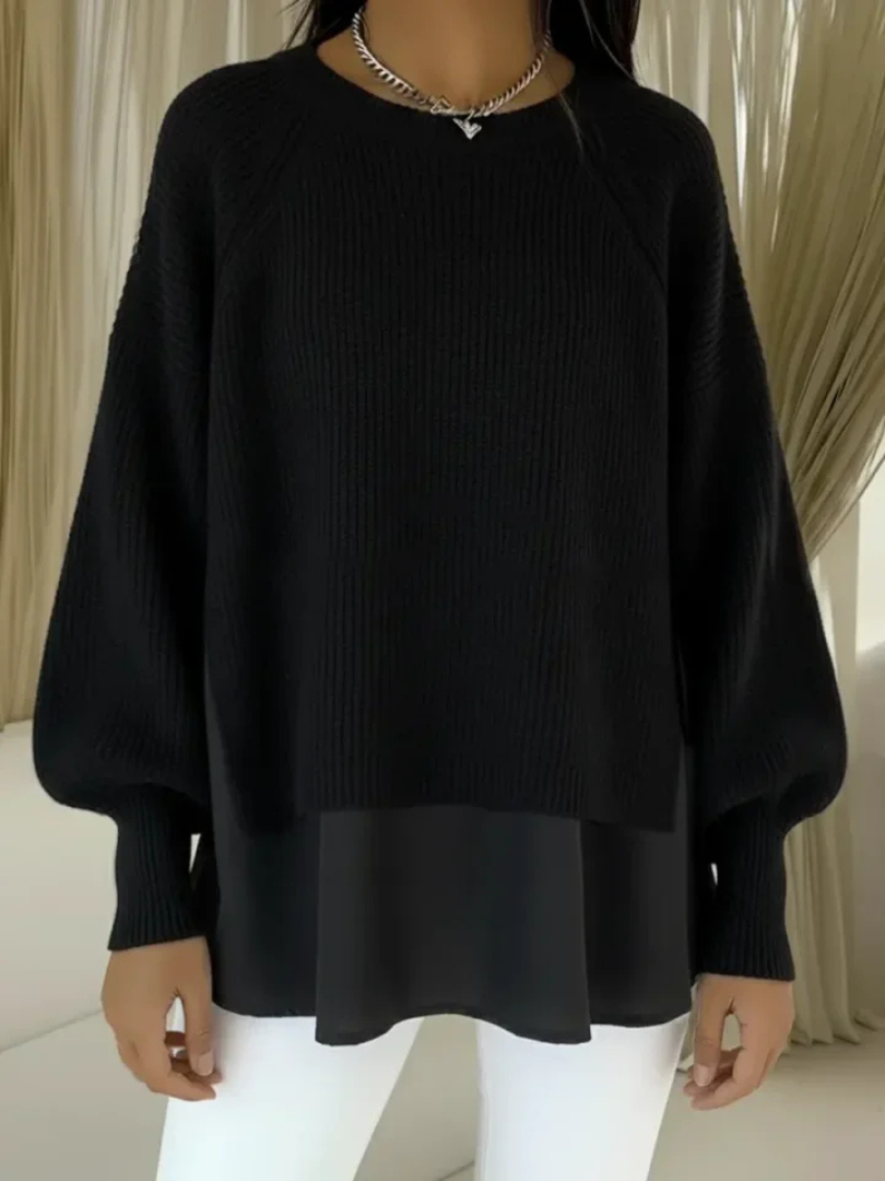 Grazia™ | Camisola Efeito Duas Peças