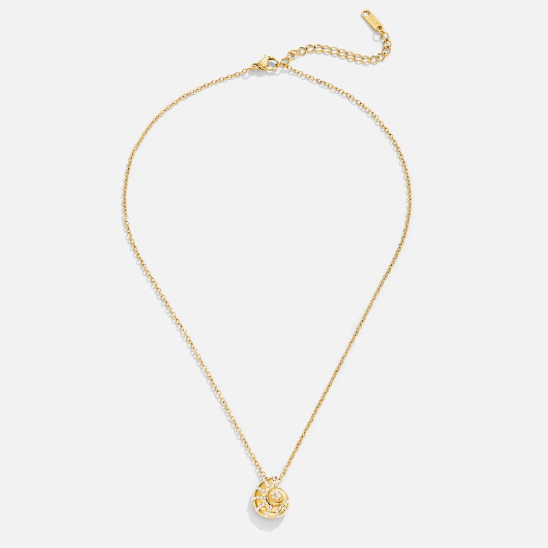 Noémie™ | Colar com Pendente de Concha em Cristal