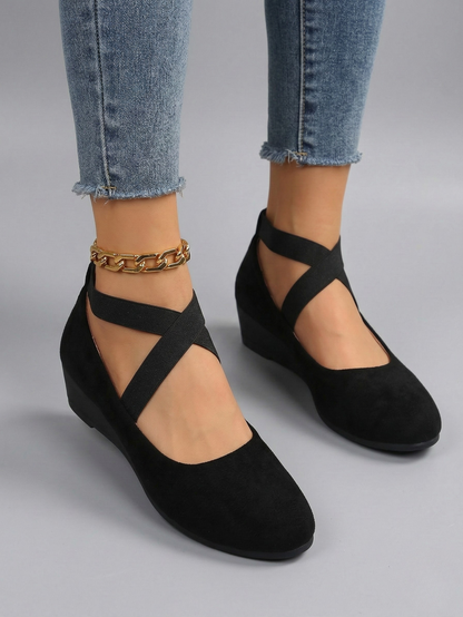 Madeleine™ | Sapatos de Cunha Fechados e Confortáveis