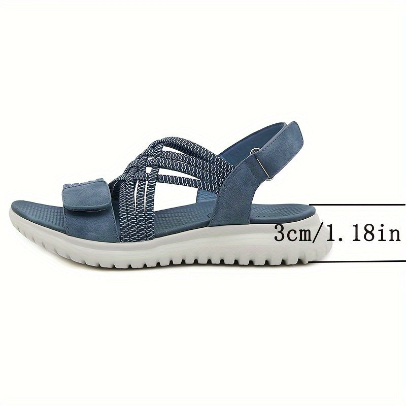 Soline™ | Sandálias Sport-Chic com Sola Alta