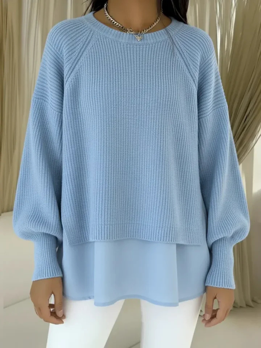 Grazia™ | Camisola Efeito Duas Peças