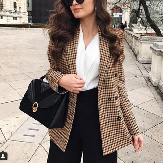 Soraya™ | Blazer de Manga Comprida para Mulher