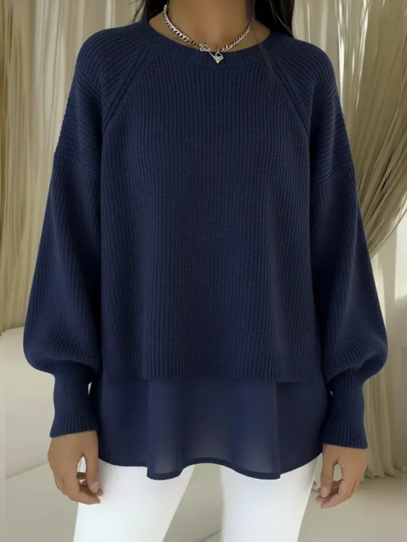 Grazia™ | Camisola Efeito Duas Peças
