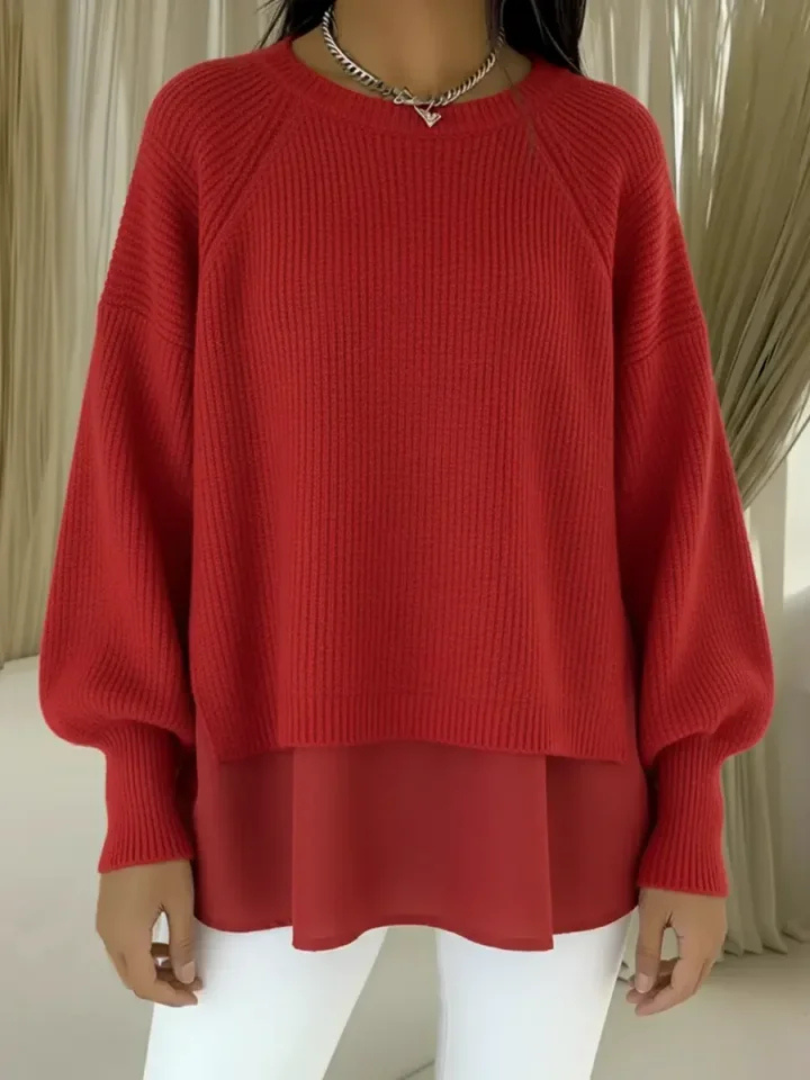Grazia™ | Camisola Efeito Duas Peças