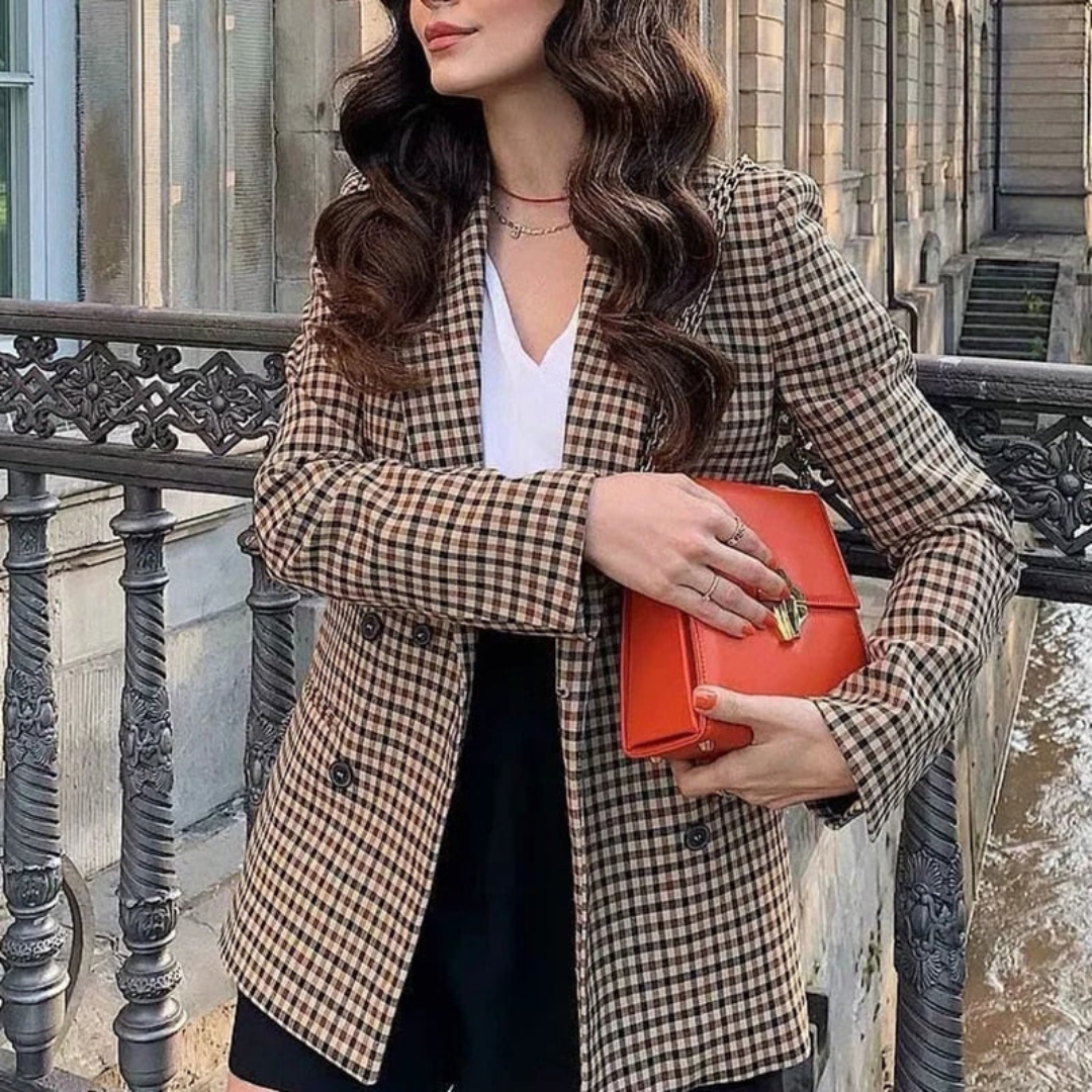 Soraya™ | Blazer de Manga Comprida para Mulher