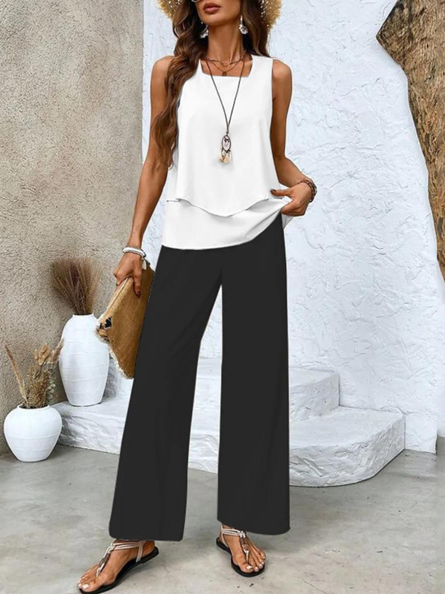 Elisa™ | Calças femininas elegantes e versáteis