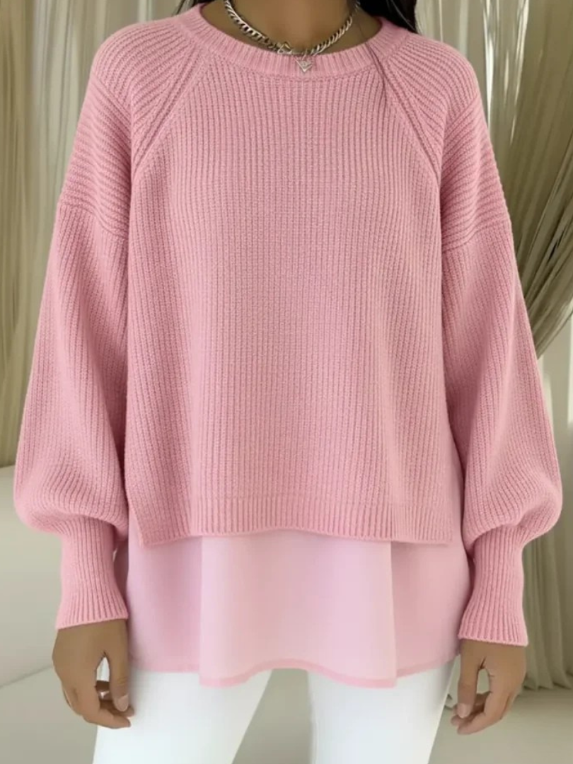 Grazia™ | Camisola Efeito Duas Peças