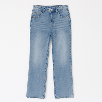 Jean™ | Calças baggy de cintura descida para mulher