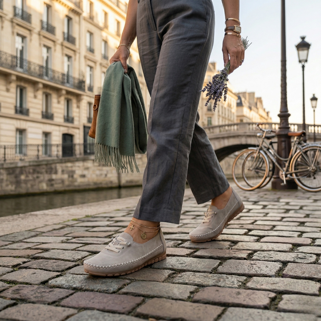 Céliane™ | Mocassins Flexíveis com Sola Ergonómica