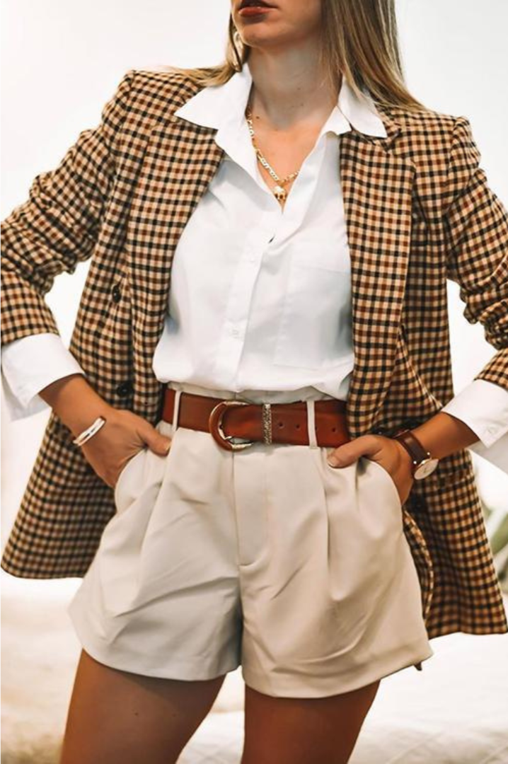 Soraya™ | Blazer de Manga Comprida para Mulher