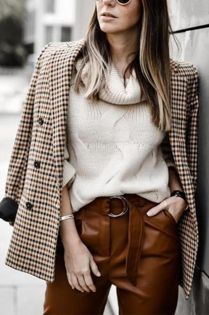 Soraya™ | Blazer de Manga Comprida para Mulher