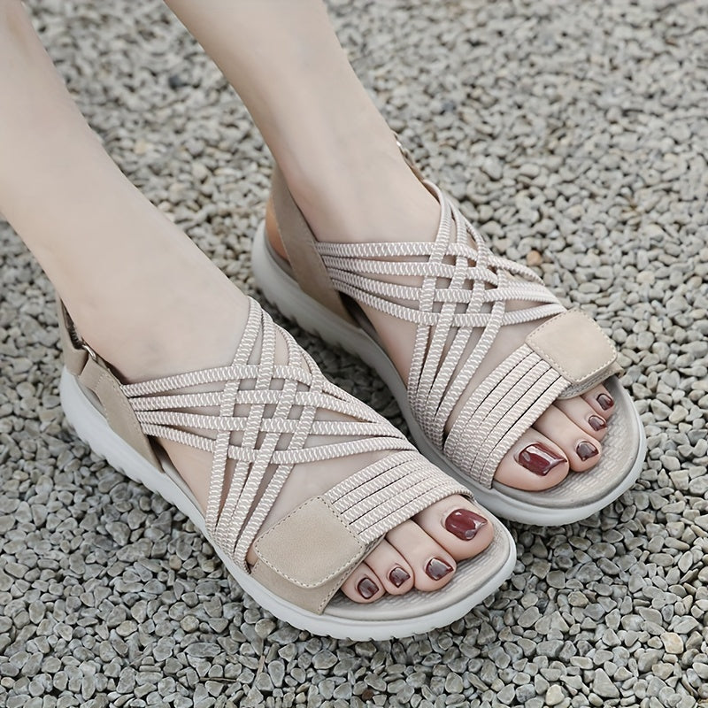Soline™ | Sandálias Sport-Chic com Sola Alta