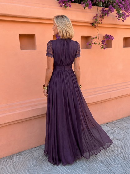 Kalina™ | Vestido Comprido Elegante de Chiffon