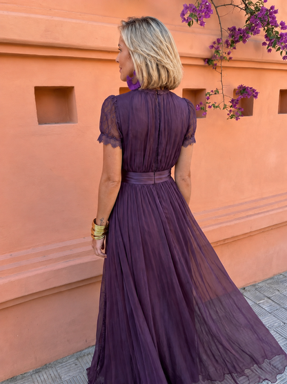 Kalina™ | Vestido Comprido Elegante de Chiffon
