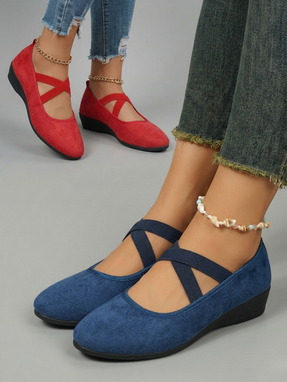 Madeleine™ | Sapatos de Cunha Fechados e Confortáveis