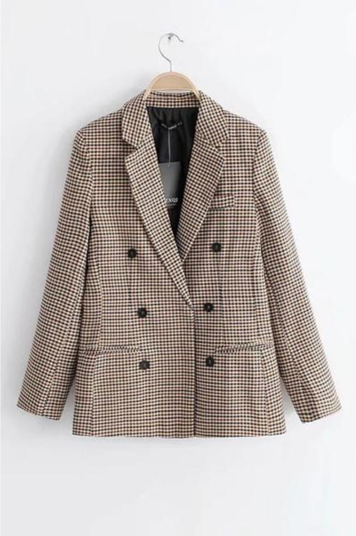 Soraya™ | Blazer de Manga Comprida para Mulher
