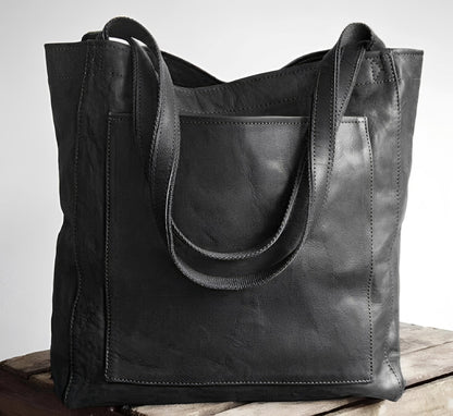 Toni™ | Mala em Pele Elegante com Forro em Camurça
