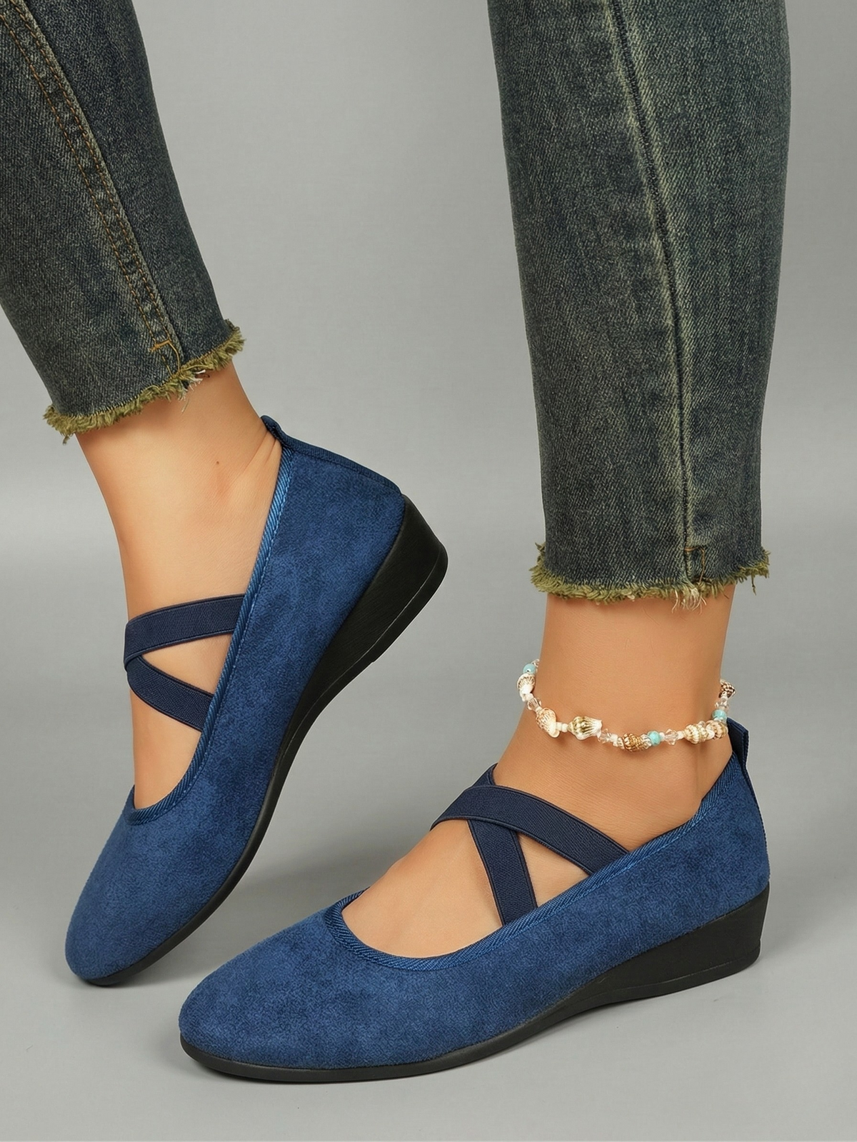 Madeleine™ | Sapatos de Cunha Fechados e Confortáveis