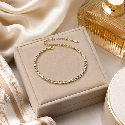 Diane™ | Brilho Dourado, Elegância Parisiense