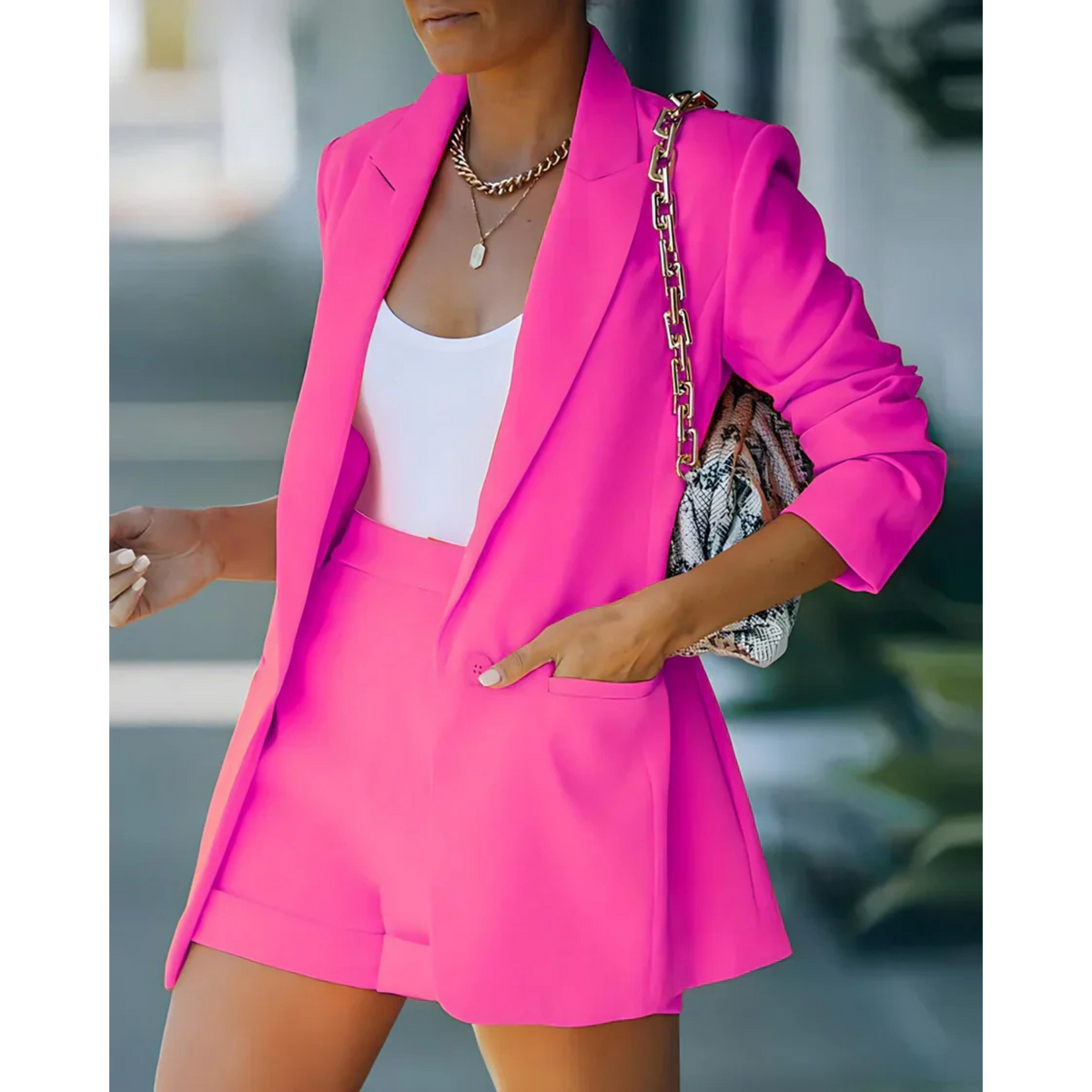 Kalyne™ | Blazer estruturado para mulher | Moderno