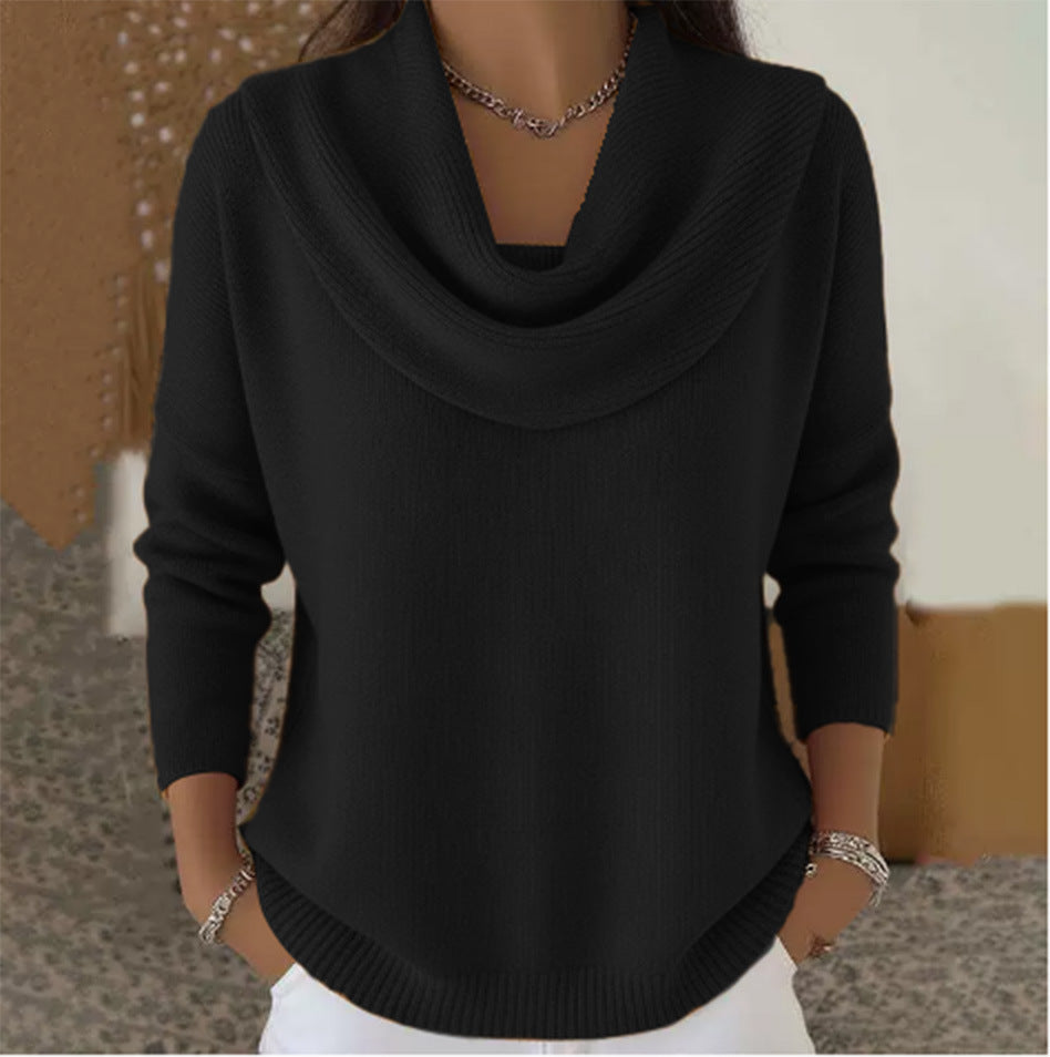 Gioia™ | Camisola com Gola Drapeada