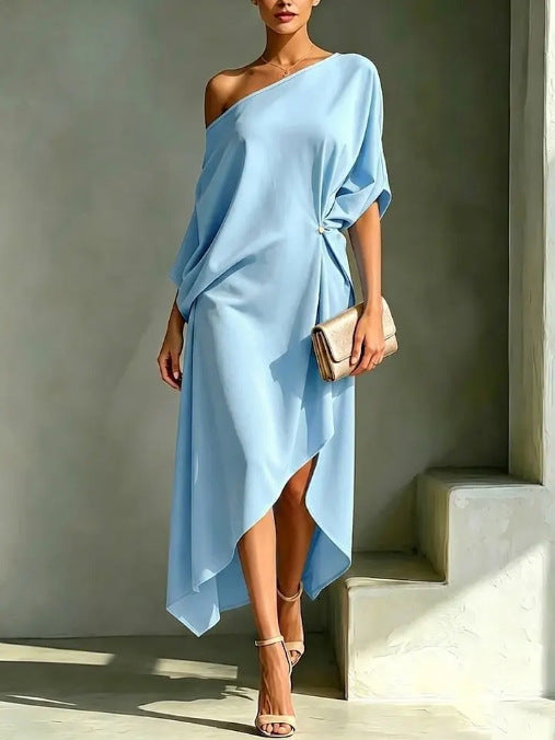 Éloïse™ | Vestido elegante assimétrico