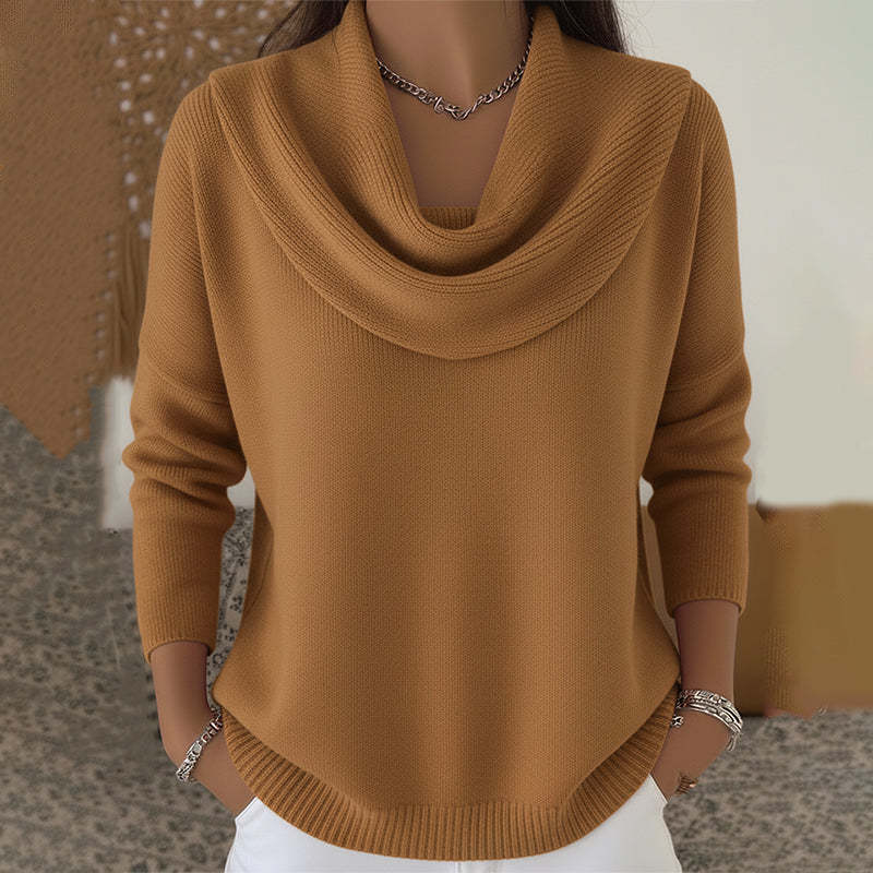Gioia™ | Camisola com Gola Drapeada