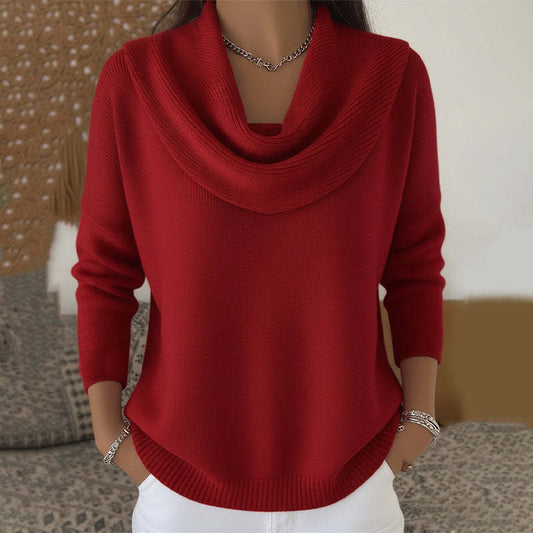 Gioia™ | Camisola com Gola Drapeada