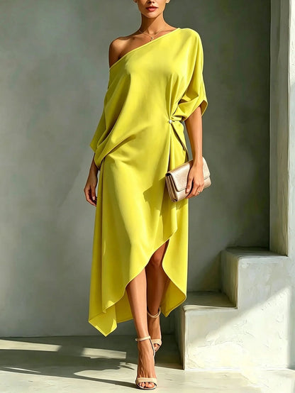 Éloïse™ | Vestido elegante assimétrico
