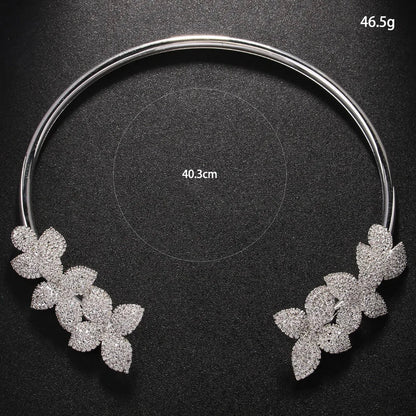 Capucine™ | Colar Elegante Flor em Cristal