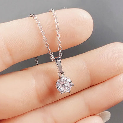 Fleur™ | Colar com Pendente Clássico em Zircónio