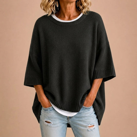 Stefania™ | Poncho de Malha