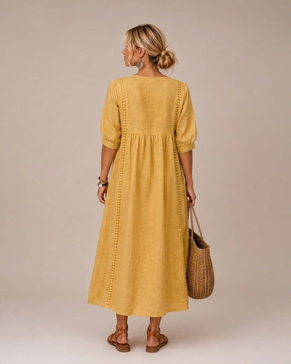 Élodie™ | Vestido midi de verão