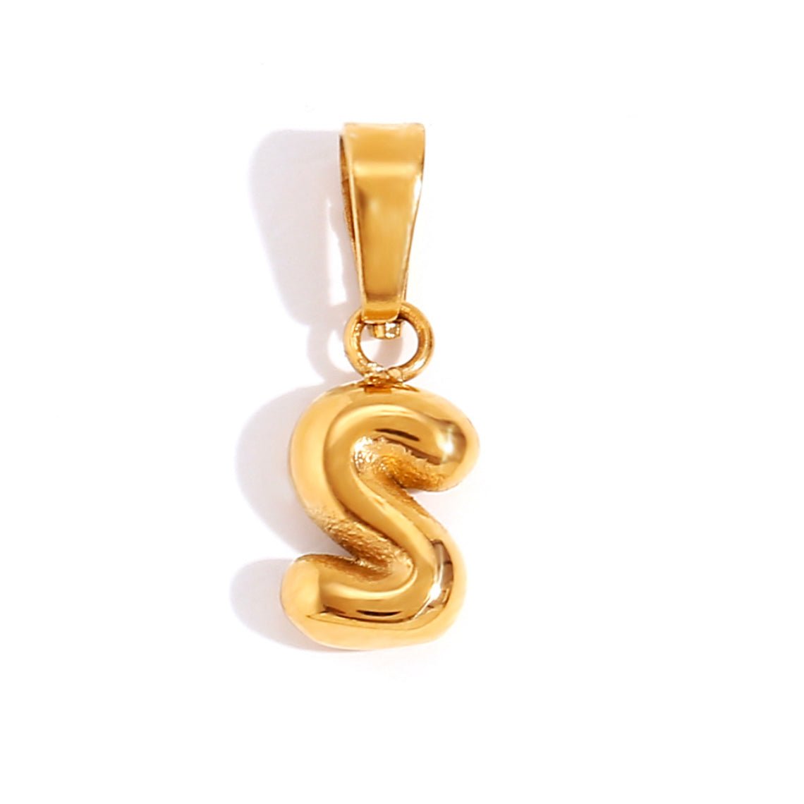 Émilie™ | Colar Letra Bubble Chic