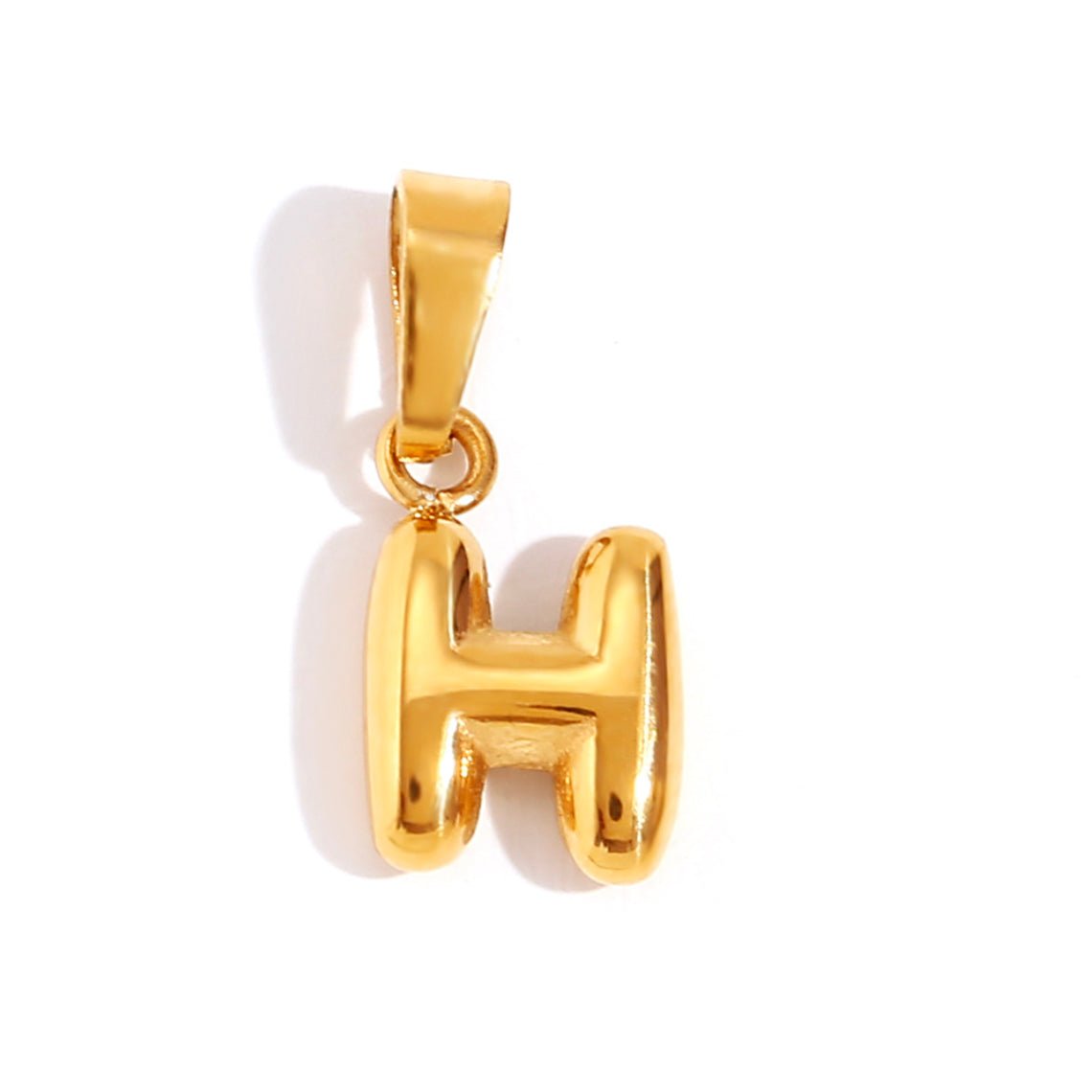 Émilie™ | Colar Letra Bubble Chic