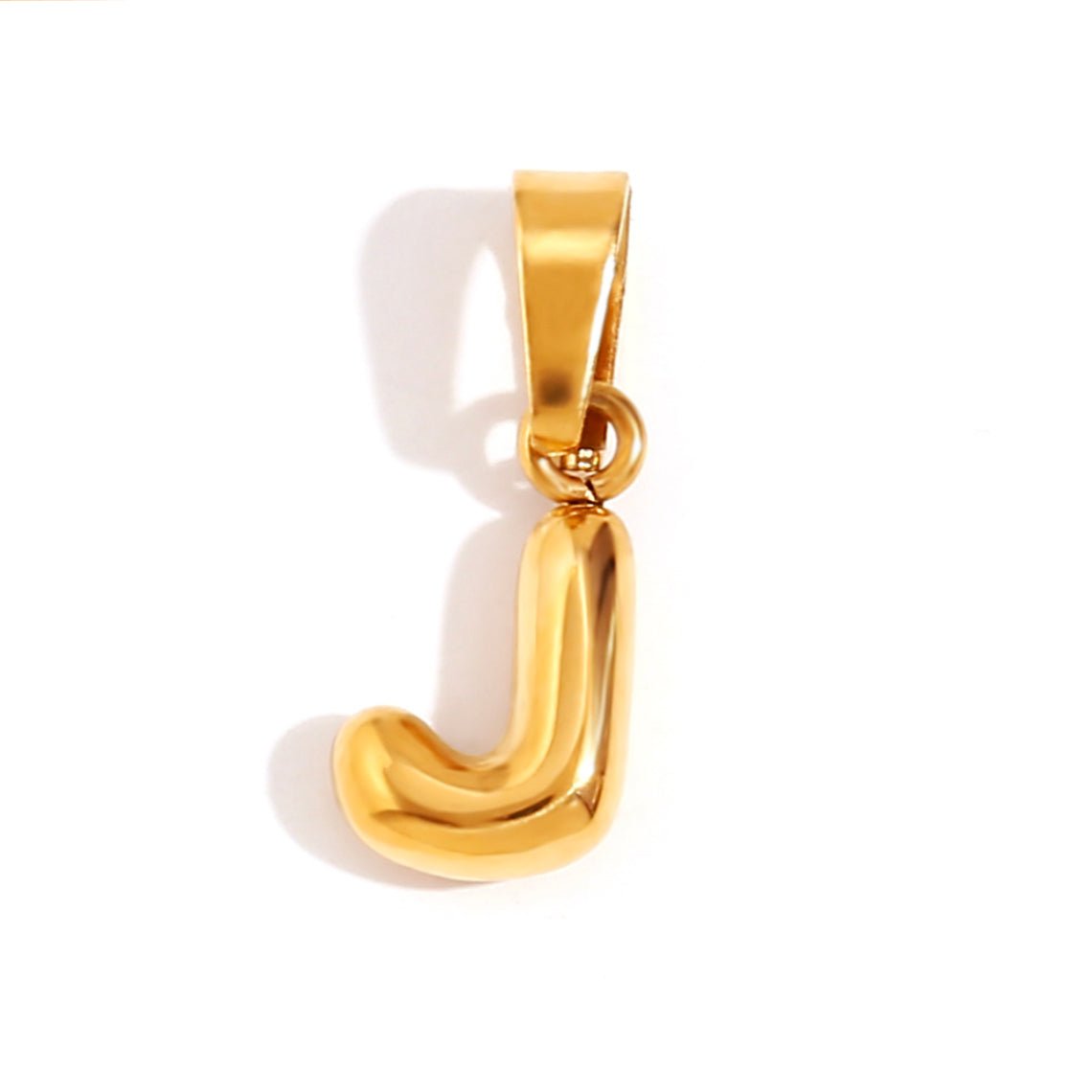 Émilie™ | Colar Letra Bubble Chic