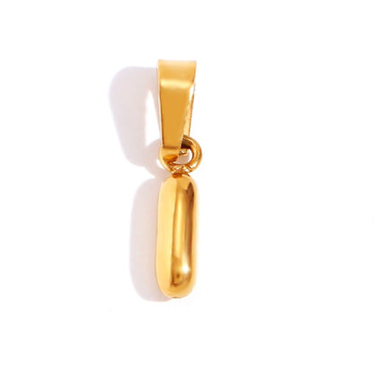 Émilie™ | Colar Letra Bubble Chic