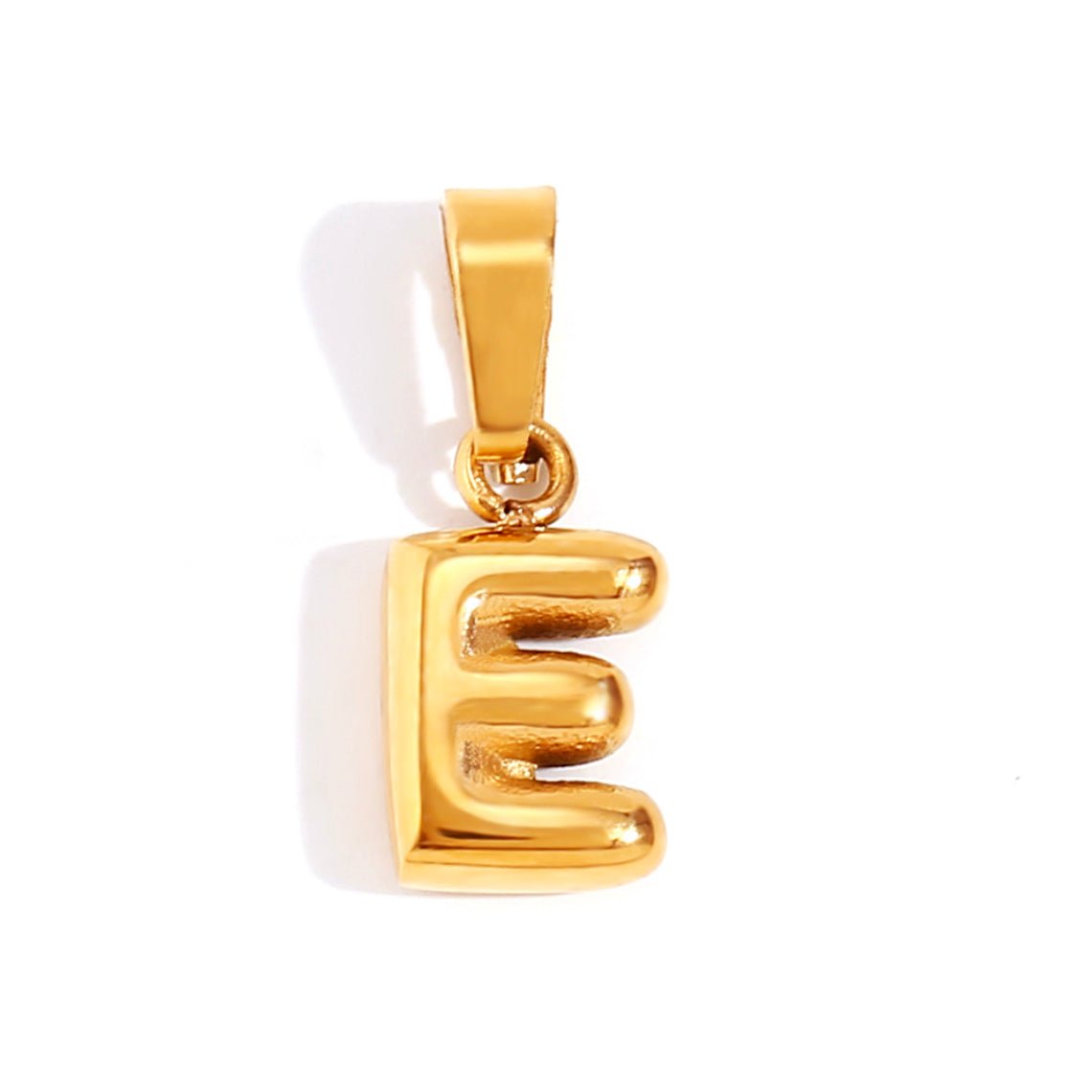 Émilie™ | Colar Letra Bubble Chic