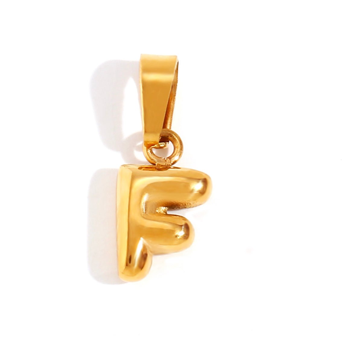 Émilie™ | Colar Letra Bubble Chic