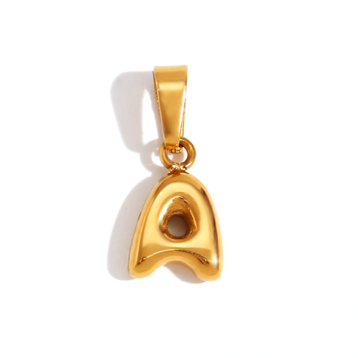Émilie™ | Colar Letra Bubble Chic