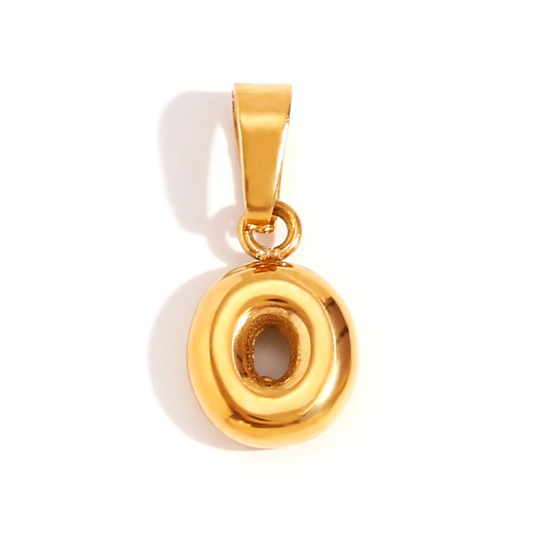 Émilie™ | Colar Letra Bubble Chic