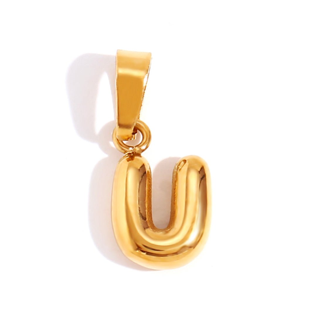 Émilie™ | Colar Letra Bubble Chic