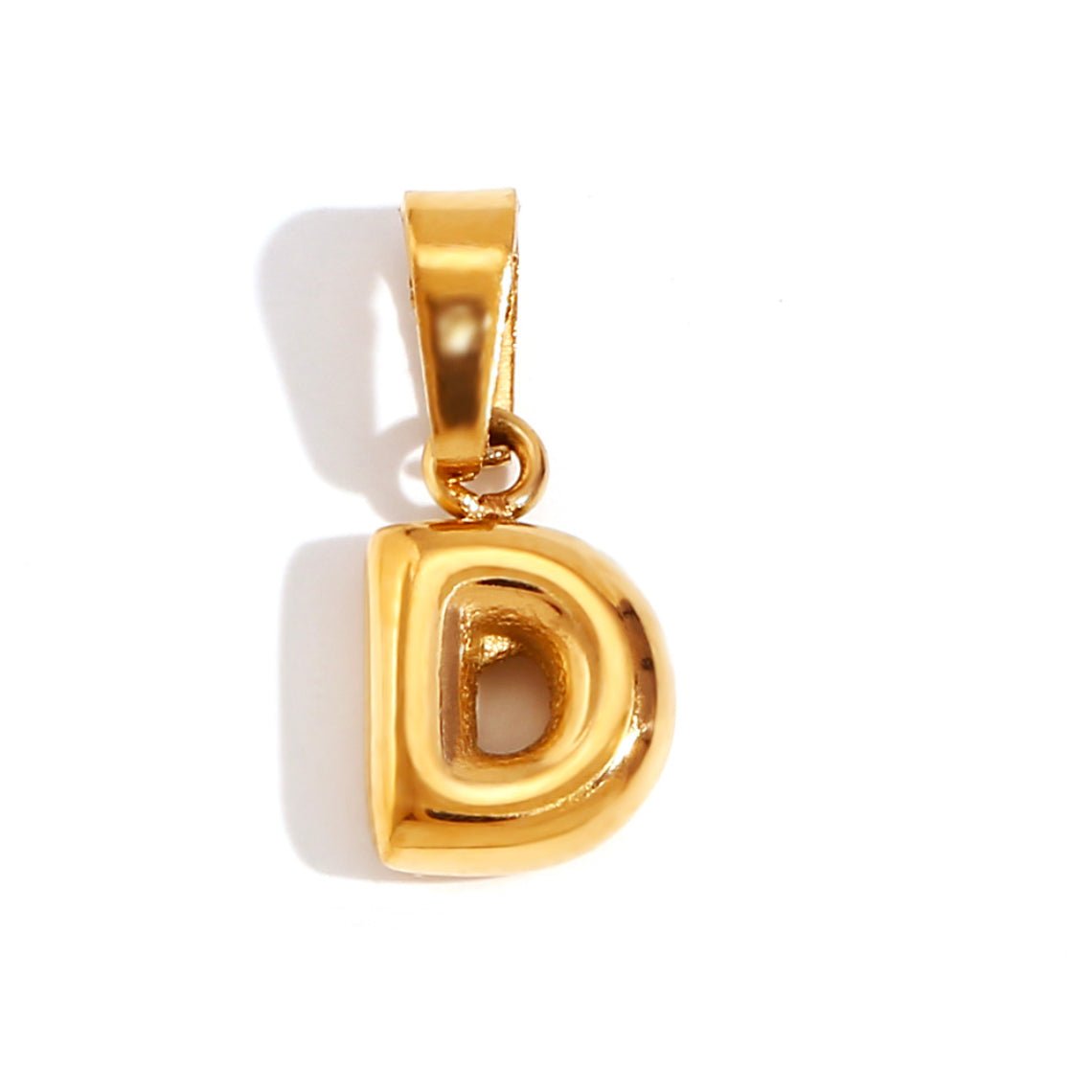Émilie™ | Colar Letra Bubble Chic