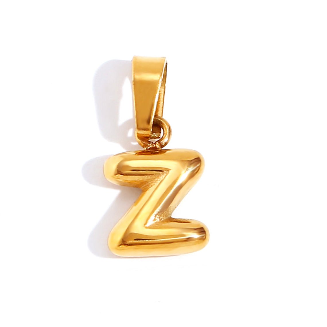 Émilie™ | Colar Letra Bubble Chic