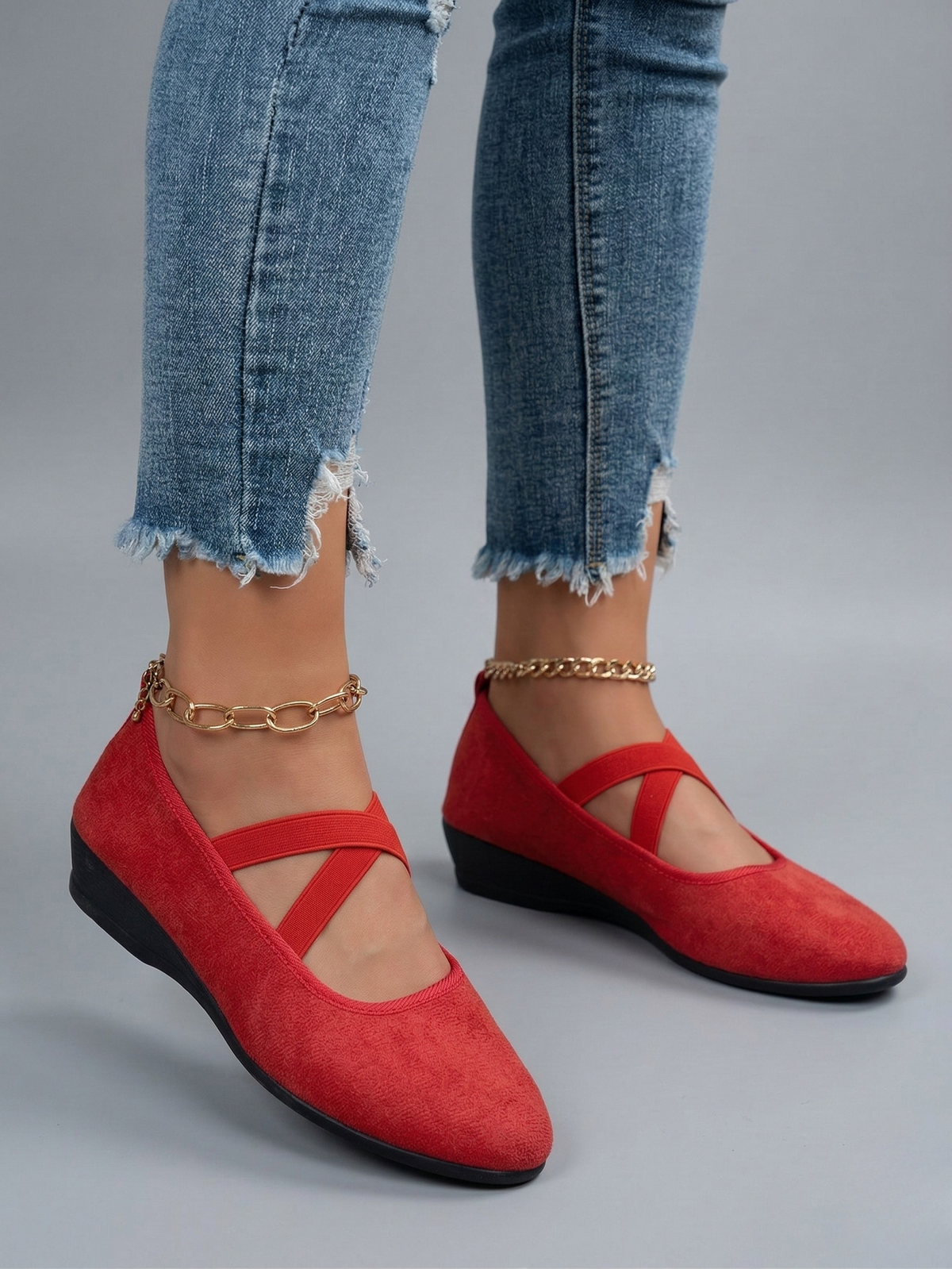 Madeleine™ | Sapatos de Cunha Fechados e Confortáveis