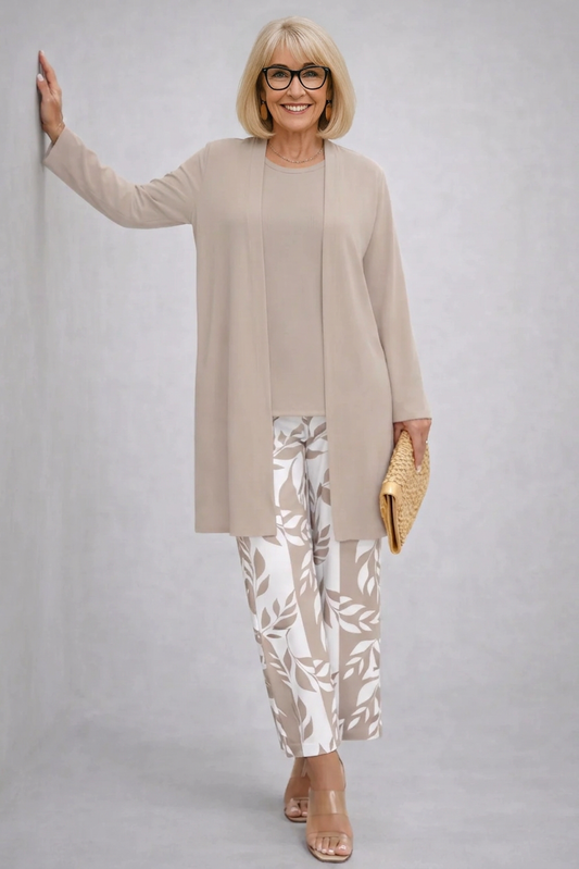 Isaure™ | Fato de três peças Elegância Clássica