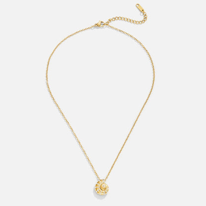 Noémie™ | Colar com Pendente de Concha em Cristal