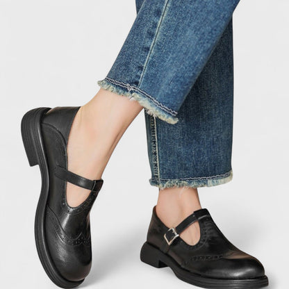Elena™ | Sapatos de Salto Elegantes e Confortáveis.