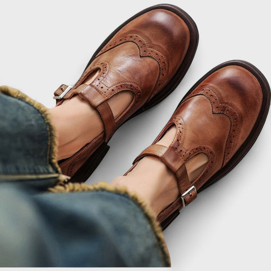 Elena™ | Sapatos de Salto Elegantes e Confortáveis.