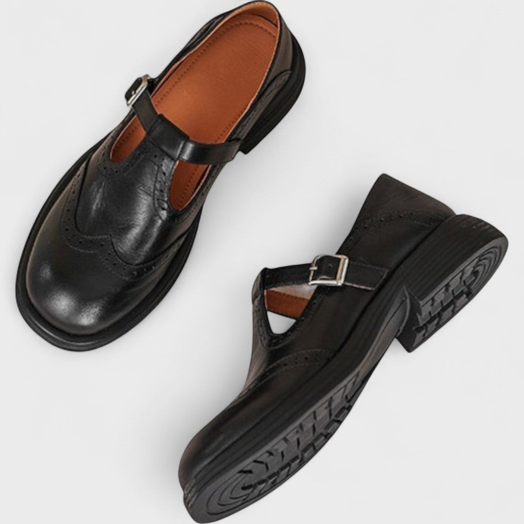 Elena™ | Sapatos de Salto Elegantes e Confortáveis.
